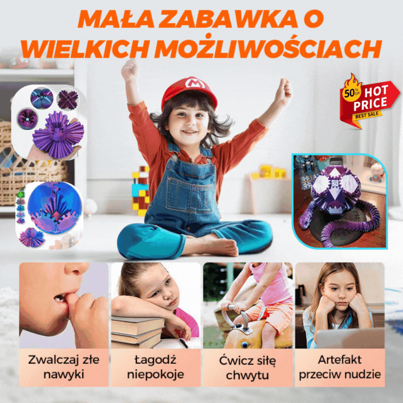 ✨💫Kupite 1, dobijte 1 gratis 🎁 Steampunk igračka za vrtnju - Fidget Spinner (Gear Ball)