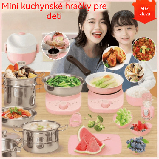 🎁【Najlepší darček pre deti】🍳 Mini kuchynské hračky pre deti