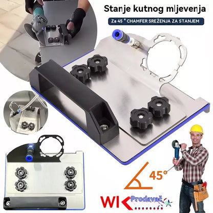 🧰 Stalak kutne brusilice za rezanje pod kutom od 45°