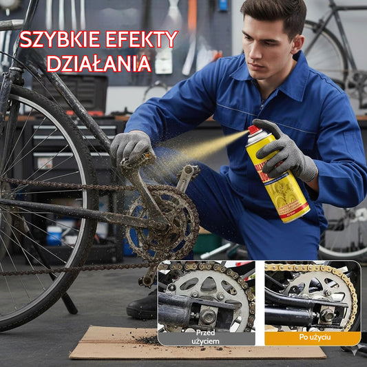 🔥【3 butelki】⚙️ Środek do usuwania rdzy / spray do usuwania rdzy