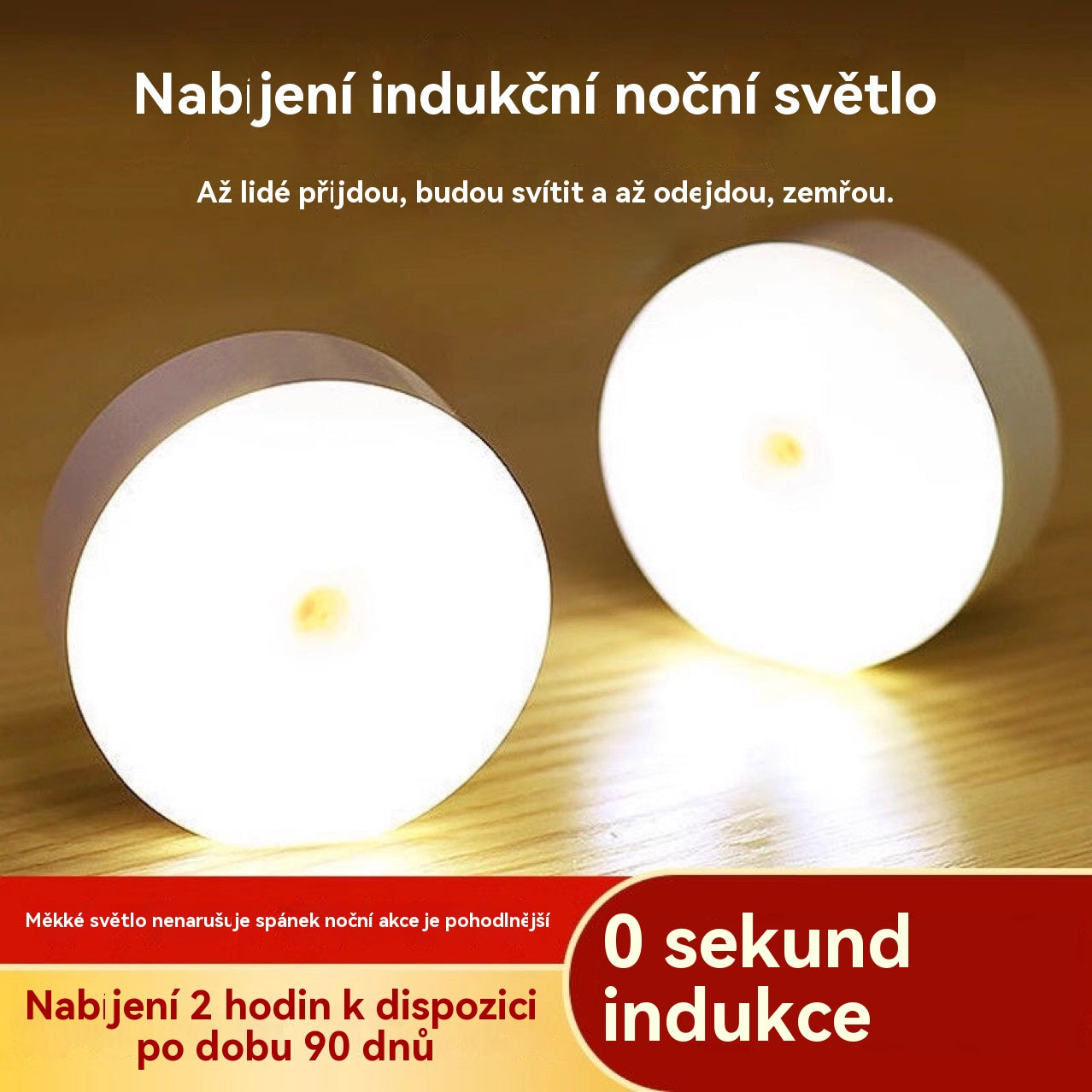 🏡Kupte 1 a získejte 1 zdarma💡Inteligentní LED lampa s indukcí lidského těla, pohodlné a praktické nabíjení
