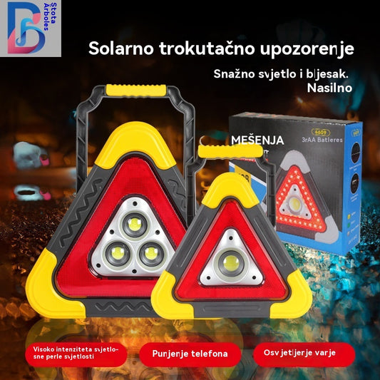 🔥Novi proizvod 2026🔥 Trostruki solarni trokut za hitne slučajeve