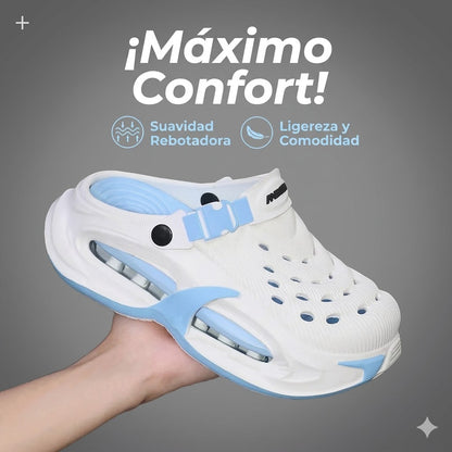 👟 50% DE DESCUENTO 🌬️ Sandalias para hombre 2 en 1 de uso universal - Suela gruesa de EVA, antideslizantes y ultraligeras, transpirables 🏃‍♂️