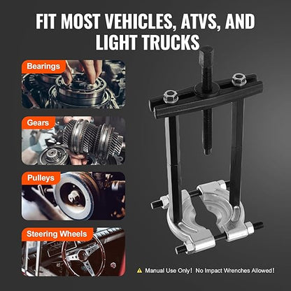 ⚡🛠️ Kit Extractor Separador de Rodamientos de 9 Piezas - Herramienta Profesional para Transmisiones y Engranajes ⚙️