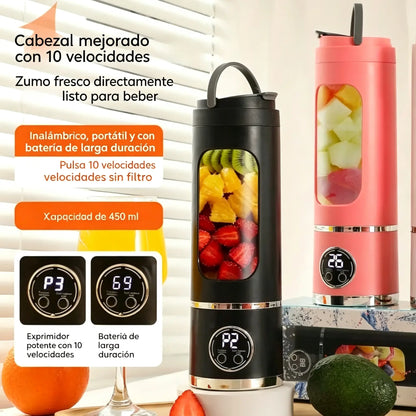 ✨🍹 Licuadora portátil inalámbrica 🔥 Diseño portátil inalámbrico