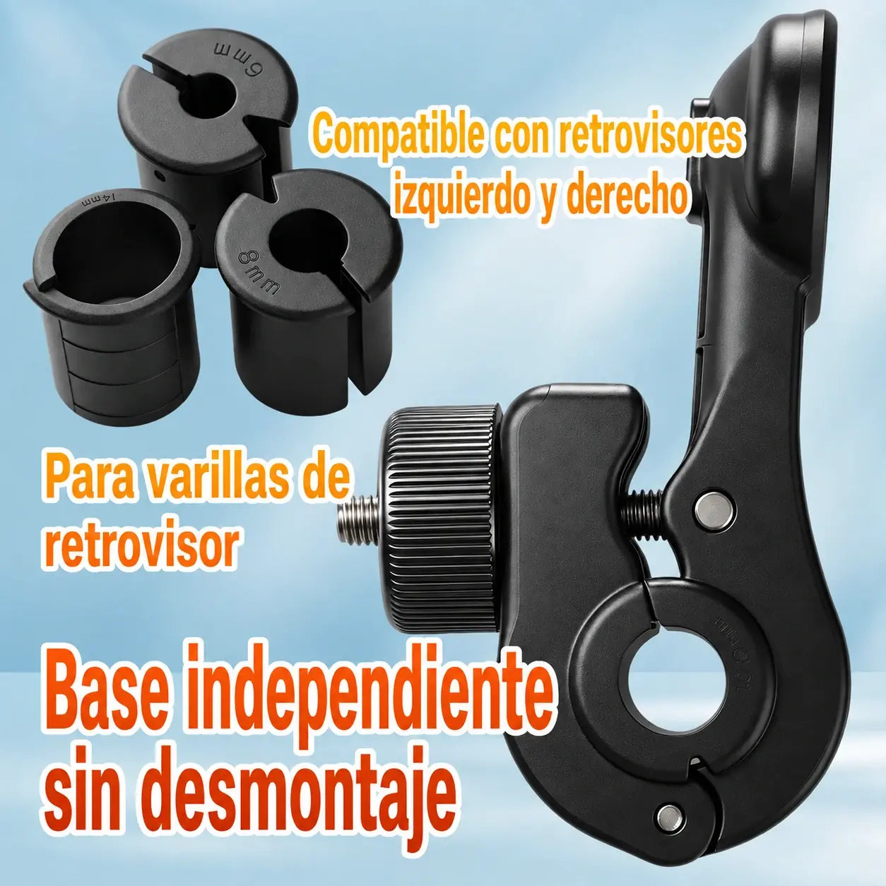 🚴 Soporte para móvil de bicicleta y moto con agarre firme