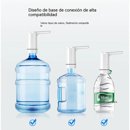 💧⚡Bomba de agua eléctrica autocebante para agua embotellada, con 3 ajustes de temporizador regulables.