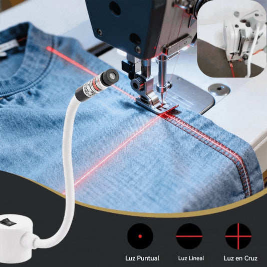 💥 50% DE DESCUENTO 🔥 Luz de alineación magnética para máquinas de coser
