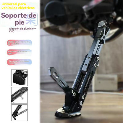 👍👍Caballete lateral ajustable para coches y motos eléctricas 【Tipo universal, apto para todos los modelos】