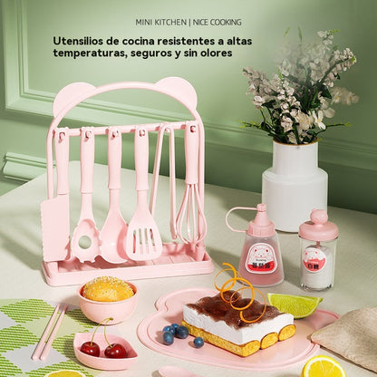 🎁【El mejor regalo para los niños】🍳 Mini juguetes de cocina para niños