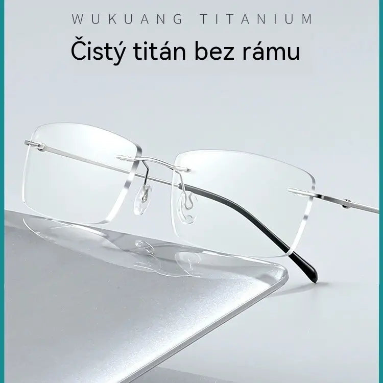 👓 Vysokokvalitné, ultraľahké a vysoko priehľadné profesionálne okuliare bez rámu s ochranou proti modrému svetlu. Unisex dizajn. ✨