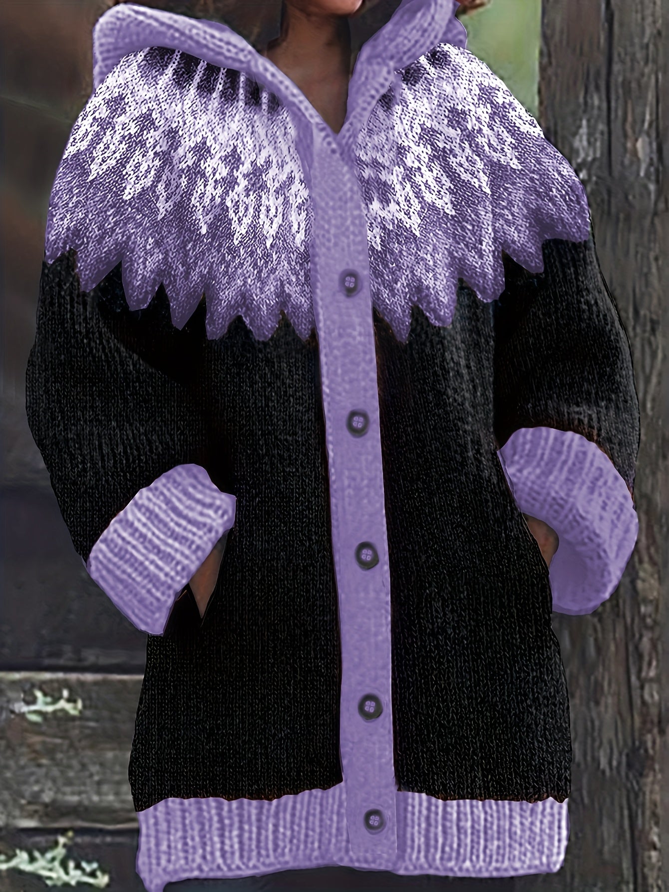 【Novinka 2025 | S~5XL】✨Elegantná a farebná retro bunda s kapucňou