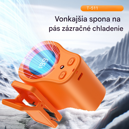 🔥Kúp 1 a 1 dostaneš zadarmo🔥Mini vysokorýchlostný ventilátor s klipom na pás, multifunkčná plynulá regulácia otáčok, stolný ventilátor s klipom.