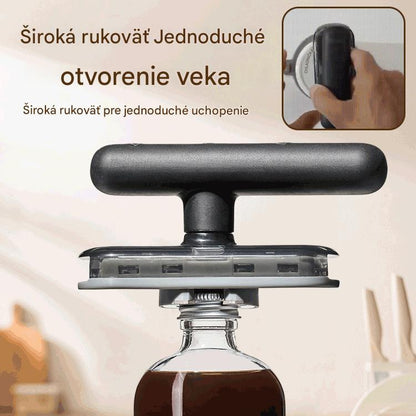【Kúp 1, získaj 1 zadarmo】11 € za kus, jednoduchý kuchynský otvárač na konzervy vhodný na konzervy všetkých veľkostí.