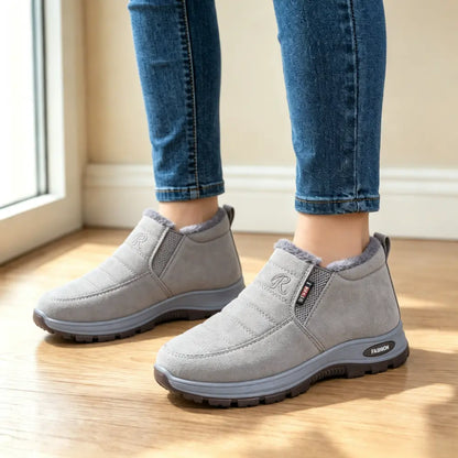 🔥【Oferta especial del 50 %】【Tallas 35-48】Botas de invierno unisex con forro de felpa: cálidas, cómodas y antideslizantes para el clima frío.