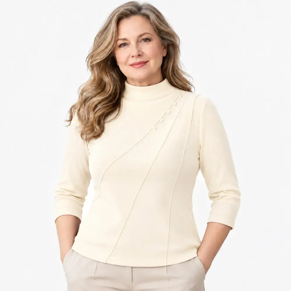 Nuevo modelo:-50%✨ ¡Tu prenda superior favorita para el otoño-invierno! Una prenda cómoda y elegante para mujeres de mediana edad.