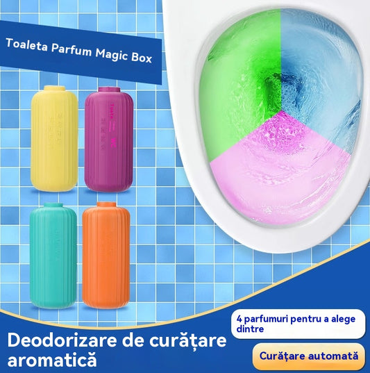 🔥【Cumpărați 4, primiți 4 gratuit】2025 gel pentru curățarea toaletei nou, dezodorant și îndepărtarea mirosurilor.