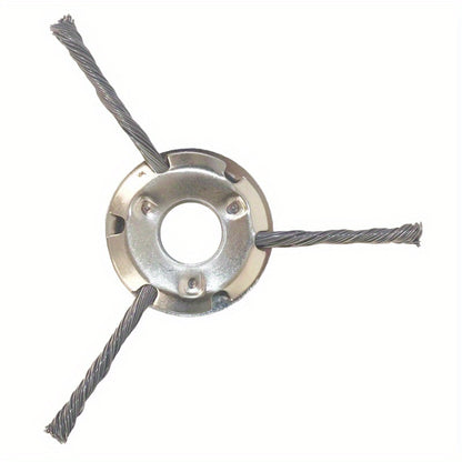 💯【Compra 1 y obten 1 gratis】Disco de corte para cortacésped de alambre de acero de 6 pulgadas