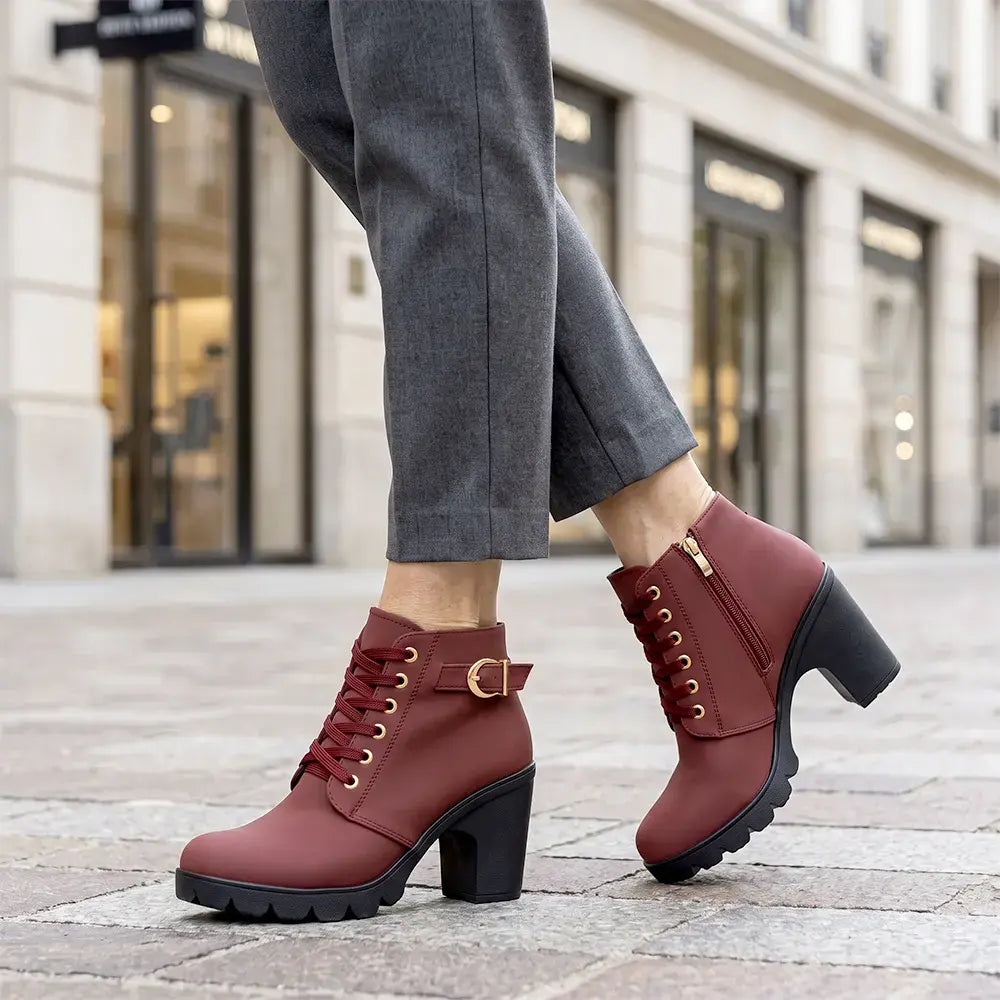 👢【35-42】Un imprescindible para otoño-invierno: elegantes botas de tacón para mujer; ¡la combinación perfecta de moda y comodidad para lucirlas sin esfuerzo durante todo el día!