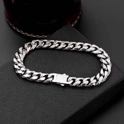 ✨✨【Compra 1 y llévate 1 gratis】Pulsera de plata de moda 2025 para hombre y mujer, pulsera de pareja
