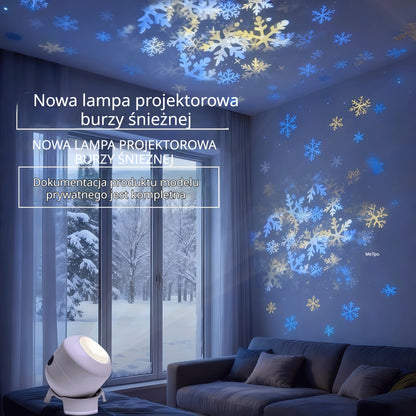 💖🌙【Sprzedaje się jak gorące bułki】Dynamicznie obracająca się lampa projektorowa LED z 2026 roku! ☁️🔥✨