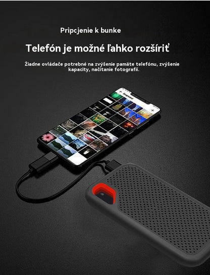 【Posledný deň 🔥50% zľava】💥【8TB-128TB】 Vysokorýchlostný a veľkokapacitný mobilný pevný disk