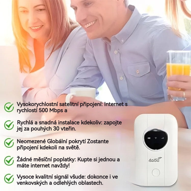 🚀📶【Bezplatný internet v kapse】Nový 2026 5G router🌍✨