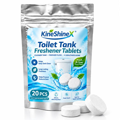 【Compra 1 y llévate otro gratis】2 paquetes🚽Pastillas para limpiar y eliminar olores del tanque del inodoro