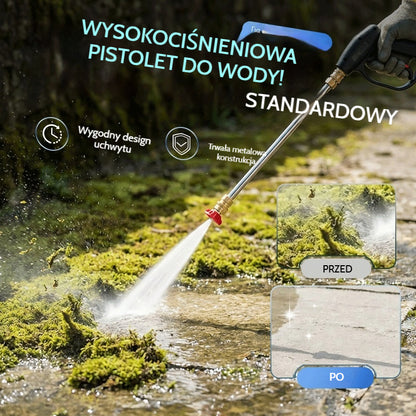 🔥【Połowa ceny w limitowanym czasie】🔥🚗 Pistolet do mycia samochodów pod wysokim ciśnieniem, narzędzie do czyszczenia domu i ogrodu, pistolet na wodę pod wysokim ciśnieniem