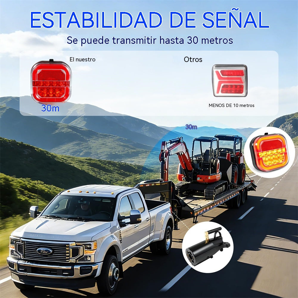 🚦【Universal 12V/24V】🚦 Luces LED para remolque de coche