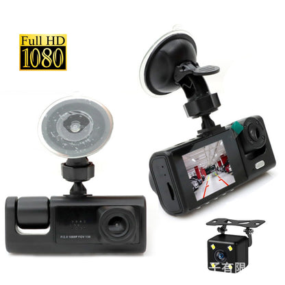 🚗 Grabación de coche en HD 1080p con cámara de visión trasera