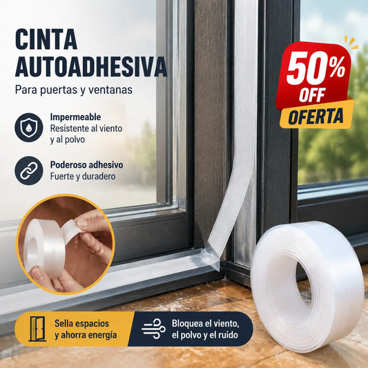 🚪【5M】 Tira de sellado inferior de puerta de PVC – Antipolvo y anticorriente de aire