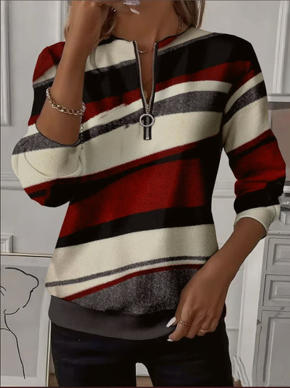 🔥【📢📢Sleva 49 %!!】【S-3XL】2026 Mikina s dlouhým rukávem a raglánovým potiskem