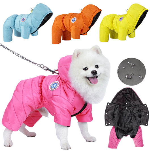 【🐶Cumpără 1, primești 1 gratuit】Jachetă pentru câini, îngroșată, caldă, rezistentă la vânt și impermeabilă 3784100 