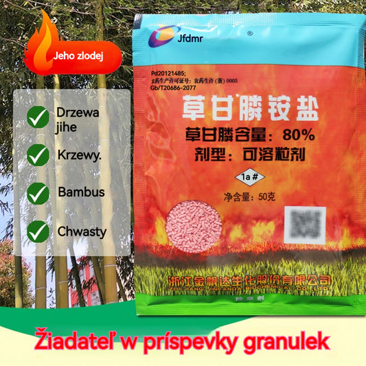 🌿【5 balení】Glyfosátový herbicíd značky Jinfanda🌳🌸🌱