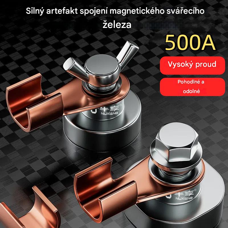 💥【Koupit 1 a získat 1 zdarma】Elektrický svařovací stroj svařující artefakt silného magnetického spojování