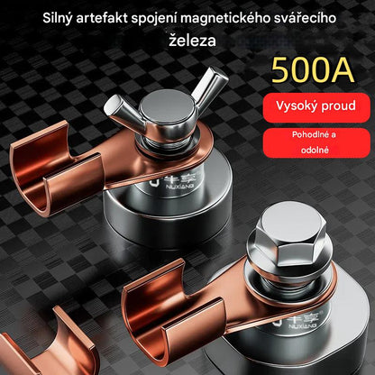 💥【Koupit 1 a získat 1 zdarma】Elektrický svařovací stroj svařující artefakt silného magnetického spojování