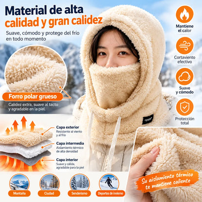 🧶50 % DE DESCUENTO🔥 Pasamontañas térmico y cortavientos para ciclismo en invierno