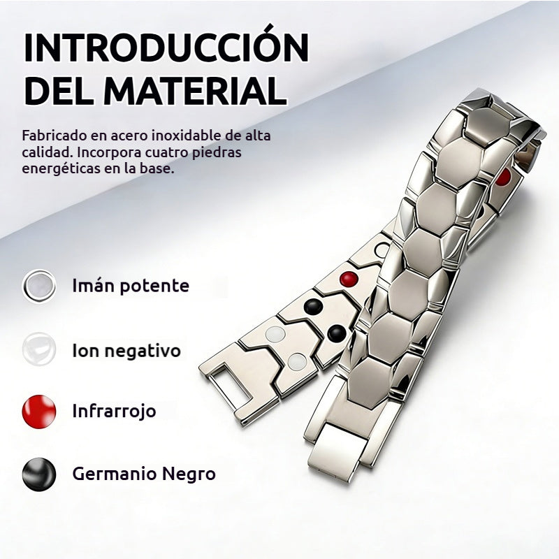 ✨✨ Pulsera magnética desmontable, minimalista y elegante, un accesorio imprescindible para los chicos duros.