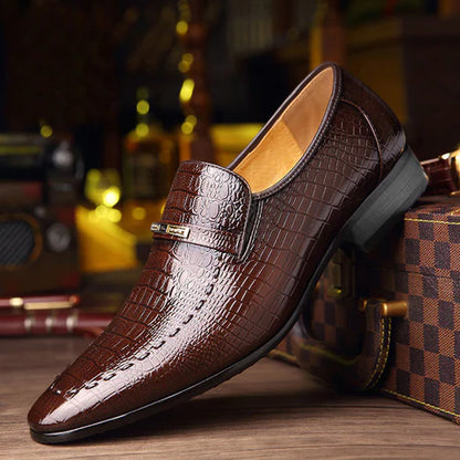 🐊👞Zapatos de piel cómodos y lujosos para hombre🔥✨
