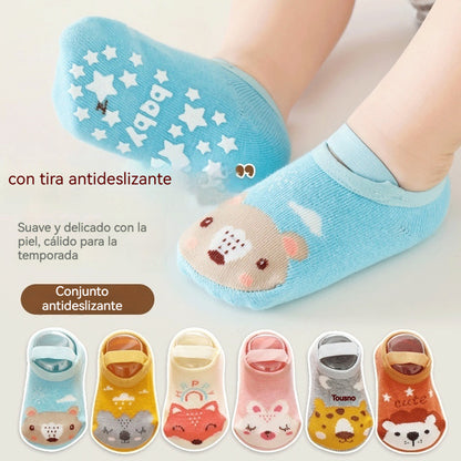📢¡Oferta de precio mínimo por tiempo limitado!👶👶Calcetines gruesos y antideslizantes para niños: protegen del frío y resisten las bajas temperaturas