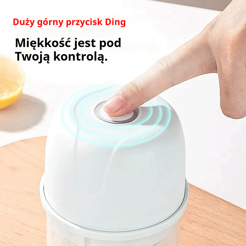 💥 Ostatni dzień wyprzedaży! 50% zniżki! ⏰ Sprzedano ponad 50 000 sztuk! 🎅 Elektryczny rozdrabniacz do czosnku, mini przenośny rozdrabniacz do warzyw