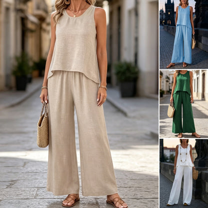 ✨ Ostatni dzień – rabat 50%! ✨【S-2XL】Damska letnia zestaw odzieży codziennej, wygodna i przewiewna. Luźny i modny krój