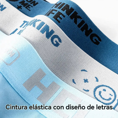 🔥【Compra 3 y recibe 3 gratis】🧊 49 % de descuento · Último día — Bóxers antibacterianos para hombre 2026 de modal con malla, diseño curvado en U y tallas grandes