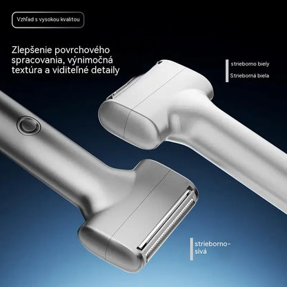 【Úplne nová generácia】Elektrický holiaci strojček s výkyvnou hlavicou a telom z galvanizovaného kovu – pre hladké oholenie a bezchybný, elegantný vzhľad.