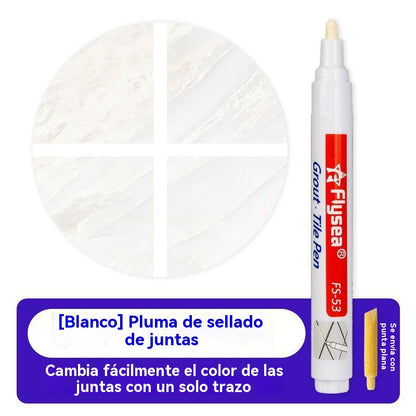 🔥【Paquete de 2】Lápiz para lechada de baldosas de cerámica resistente al moho y al agua
