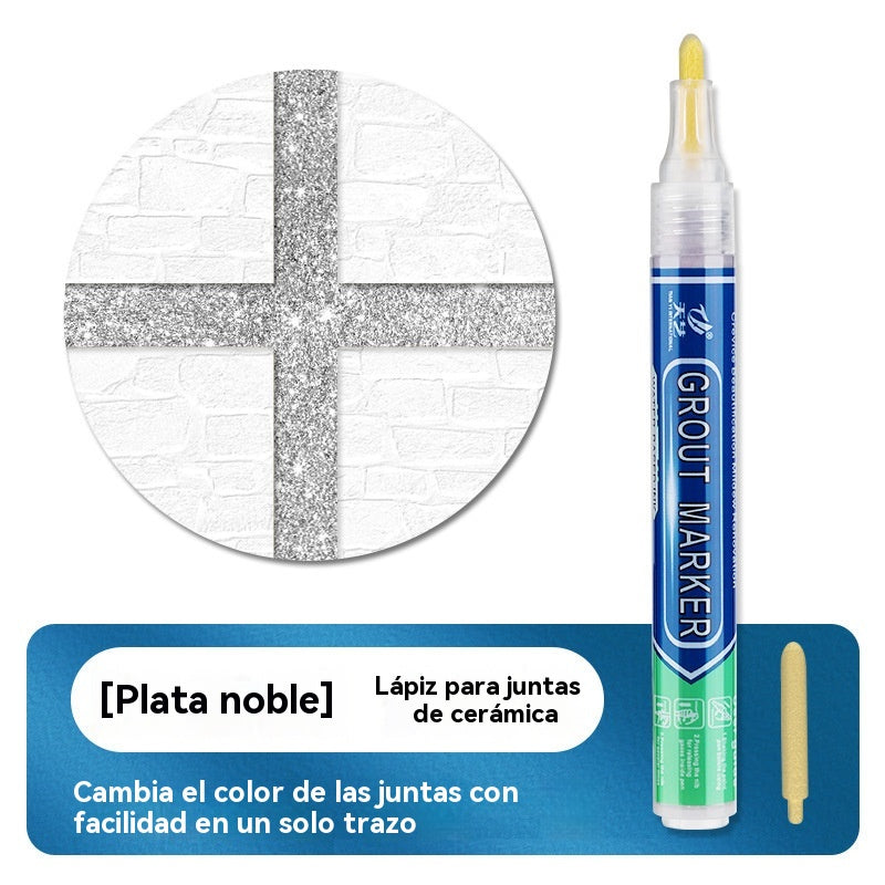 【Compra 1 y llévate 3 gratis】🔥Lápiz para lechada de baldosas de cerámica resistente al moho y al agua