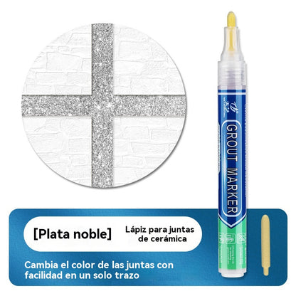 【Compra 1 y llévate 3 gratis】🔥Lápiz para lechada de baldosas de cerámica resistente al moho y al agua