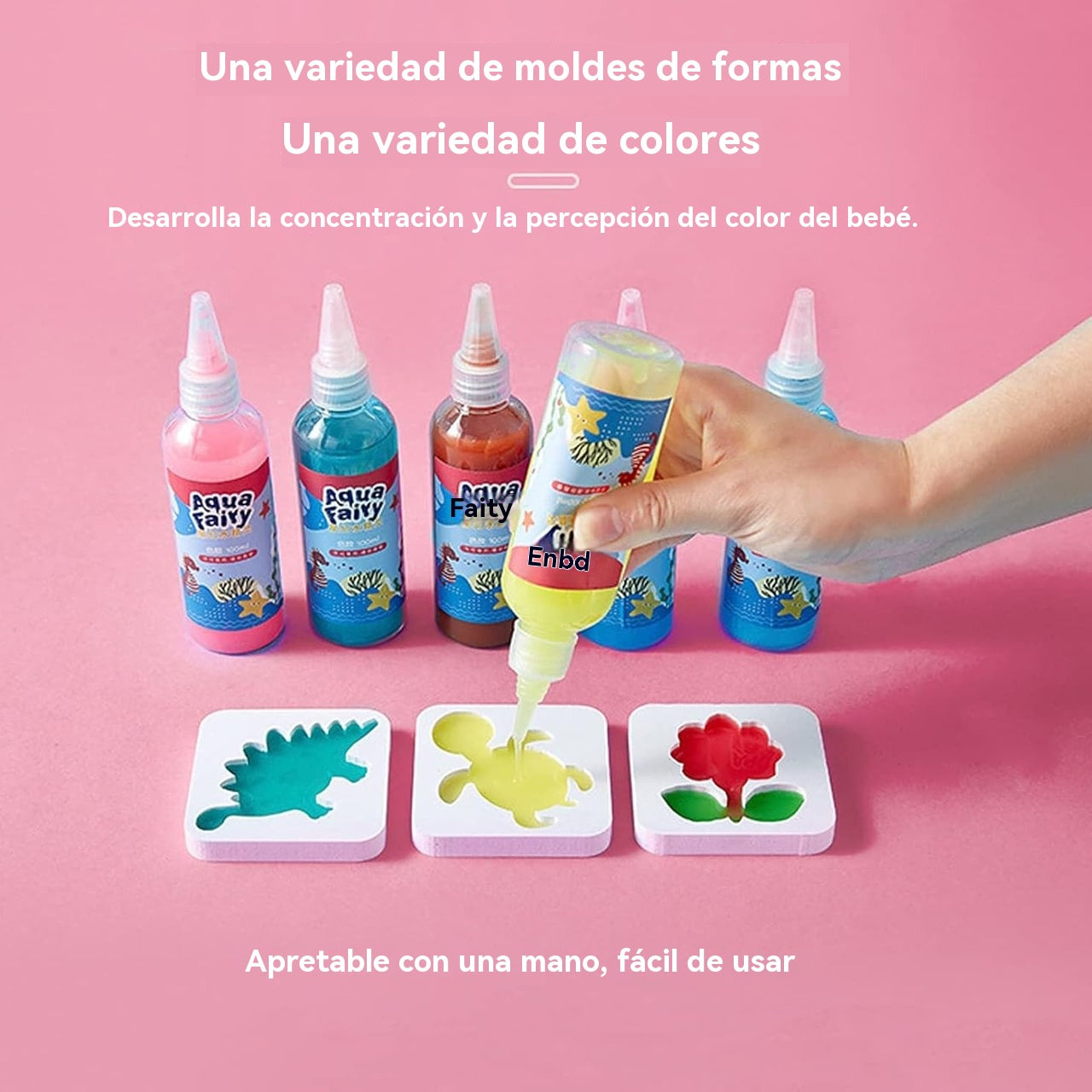 🎨 ✨【Oferta especial -50%】 Set creativo para niños – 【6 colores + 24 formas】 materiales seguros, diversión e imaginación sin límites