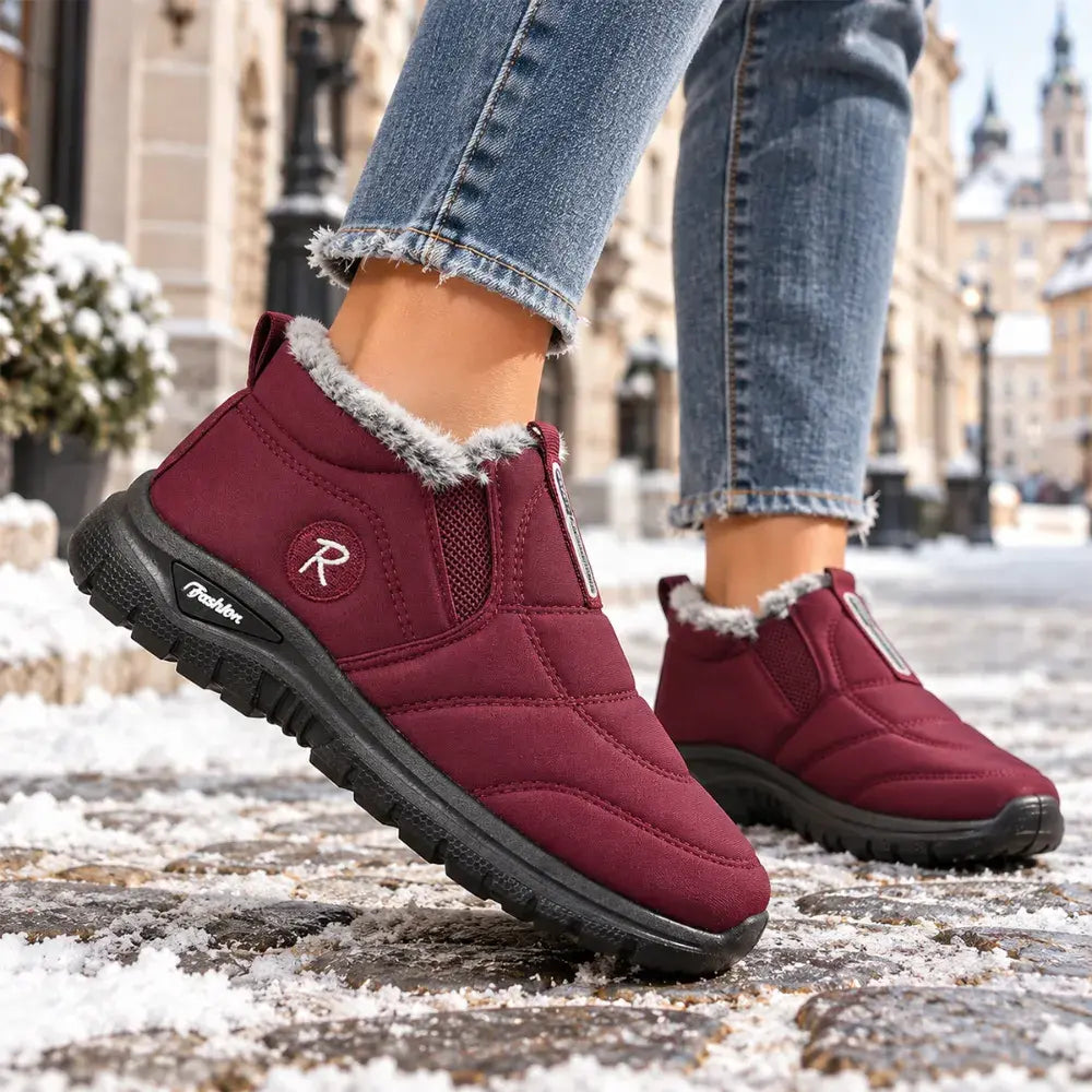 【36-43】Calzado de invierno unisex: deportivo, cálido, con aislamiento y forro grueso; ideal para estar en casa y para la nieve.